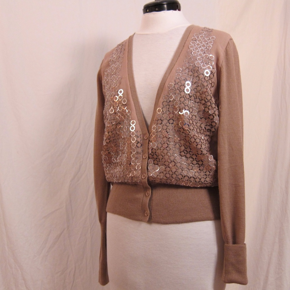 JCrew Wool and silk cardigan
